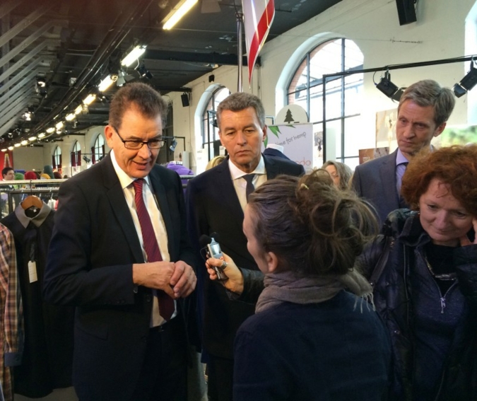 Rundgang Green Show Room Ethical Fashion Week