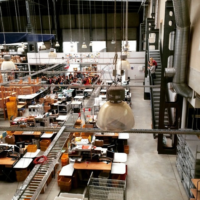 On their busiest days, up to 19,000 orders are processed at the global production facilities