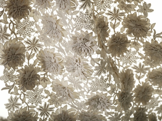 Guipure-Stickerei von Forster Rohner