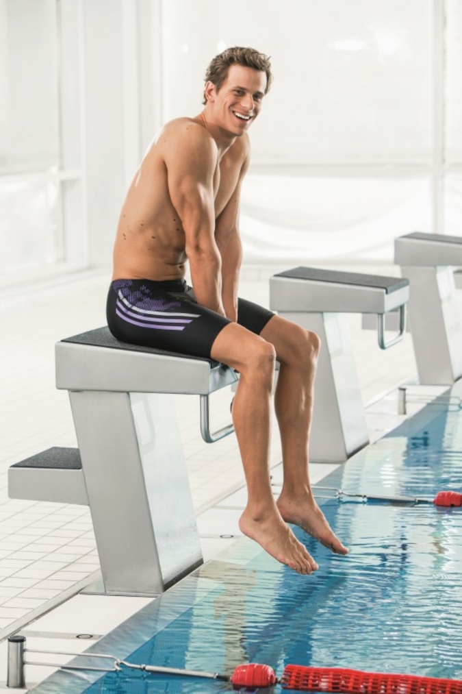 Swim 3 Stripes Celebration Boxer mit der Faser Lycra Xtra Life Photo: www.adidas-swim.com