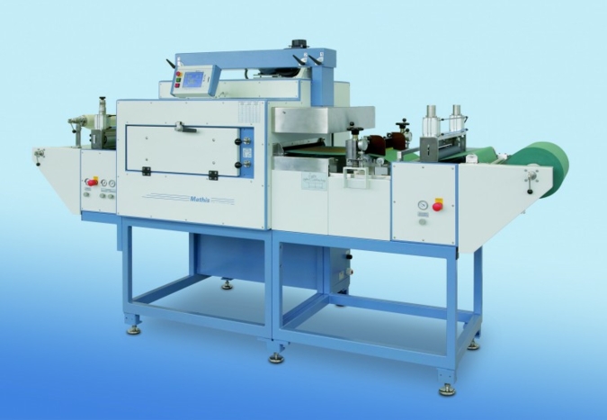 Die kontinuierliche Beschichtungsanlage vom Typ KTF-S lässt sich modular an die Bedürfnisse des Anwenders anpassen Photo: Werner Mathis