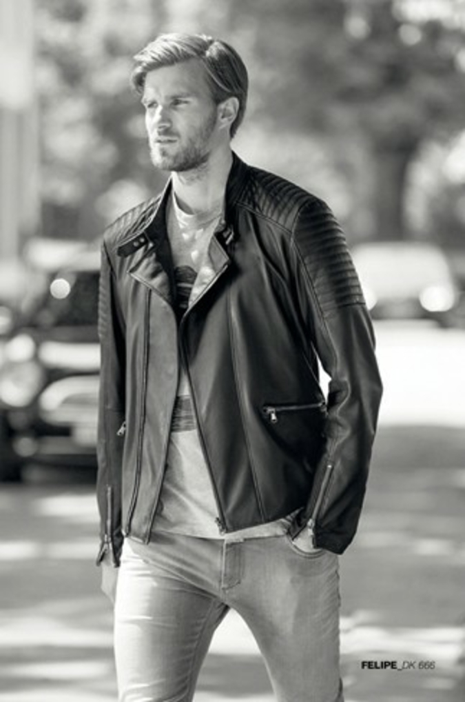 Model Felipe (Collection SS 2016), Quality DK (lambs nappa), Biker Photo: Werner Christ