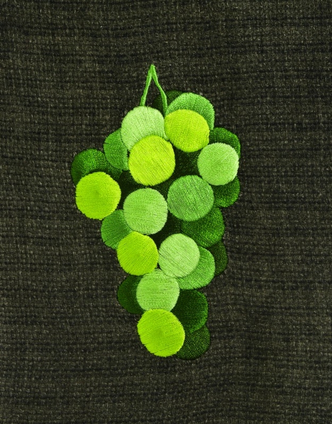 Shifting colours bring embroidery to life