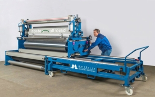 Montex-Allround für hohe Produktionskontinuität: Modulares Beschichtungssystem nicht nur für Technische Textilien Photos: Monforts