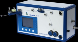 Measurable and practical success: on the newly developed friction tester, the friction levels are measured electronically and evaluated without a s...