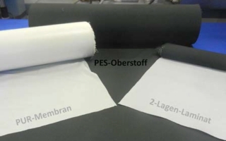 Funktionstextilien mit Membranen
