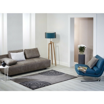 The Loft and Patio rugs come in two colourways– mud/cream and black/cream Photos: B.B. Home Passion