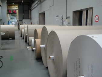 The corrugated board production capacity is 135 million square metres/year Photos: Gebr. Kufferath