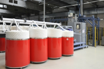 Trevira yarn production