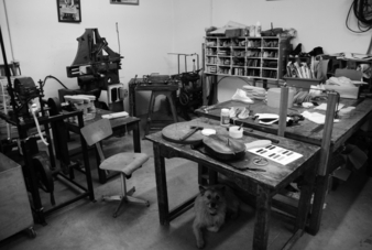 Die Werkstätten erinnern eher an ein Museum als an einen Arbeitsplatz