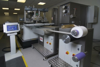 Beispiel einer modular aufgebauten Anlage von FET Photo: Fibre Extrusion Technology