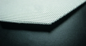 Fused cutting edge of textiles by laser cutting