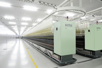 Structural measures for production at Winterthur site. Ring spinning machine (Photo:Rieter)