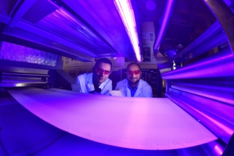 Das STFI Chemnitz hat in Kooperation mit dem Institut Inotex, Dvur Kralove (Tschechien), und einem belgischen Partner eine Technologie entwickelt,...