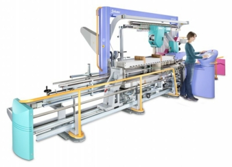 At the ITM, weavers can see the recently launched SAFIR S60 drawing in a 100% cotton warp sheet (8,173 ends) with Ne 80/2 threads into 16 heald fra...